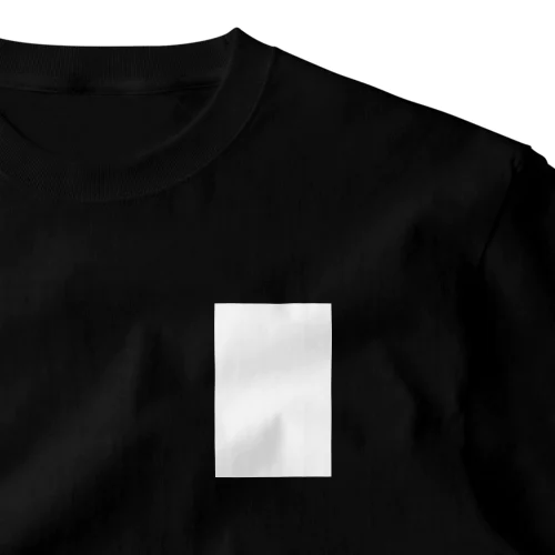 色紙の余白君 One Point T-Shirt