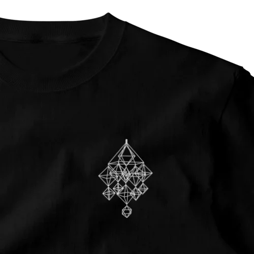 フィンランドの工芸品「ヒンメリ(Himmeli)」 One Point T-Shirt