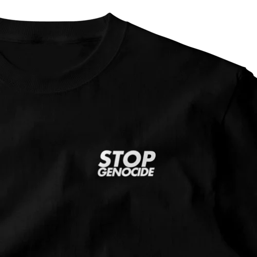 STOP GENOCIDE ワンポイントTシャツ