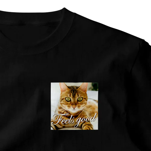 期間限定 Feels good 猫ver.2 One Point T-Shirt
