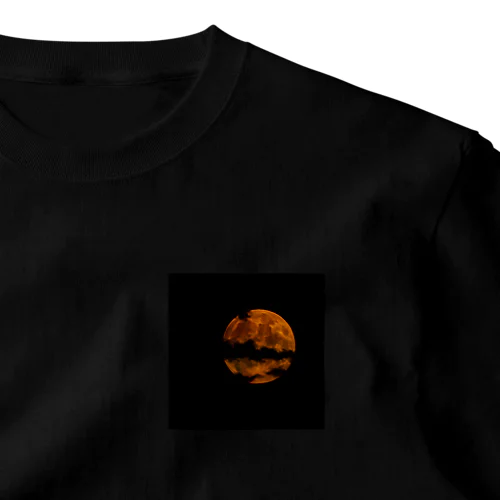 沈黙の月 One Point T-Shirt