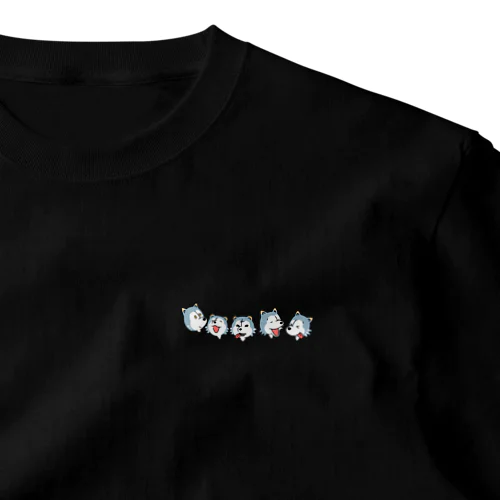 5匹 One Point T-Shirt