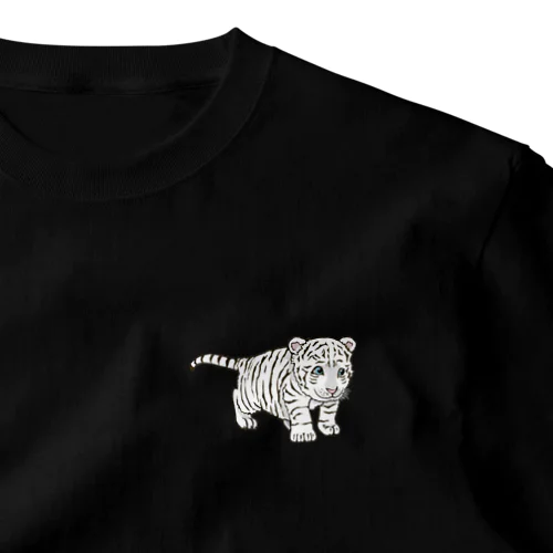 白虎の仔 One Point T-Shirt