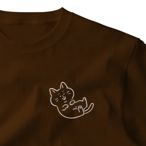 だっこねこ（単色） One Point T-Shirt