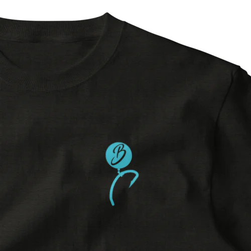 Hook-Logo-Turquoise ワンポイントTシャツ