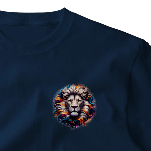 LION　face１ ワンポイントTシャツ