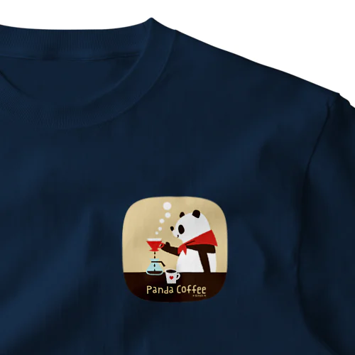 パンダコーヒー One Point T-Shirt