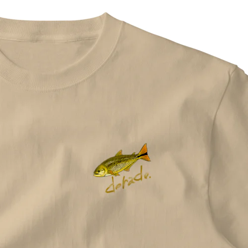 黄金の魚　ドラド ワンポイントTシャツ