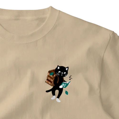 黒猫くん　猫宮黒次郎 ワンポイントTシャツ