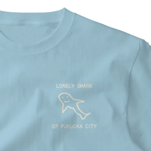 LONELY SHARK OF FUKUOKA CITY  ワンポイントTシャツ