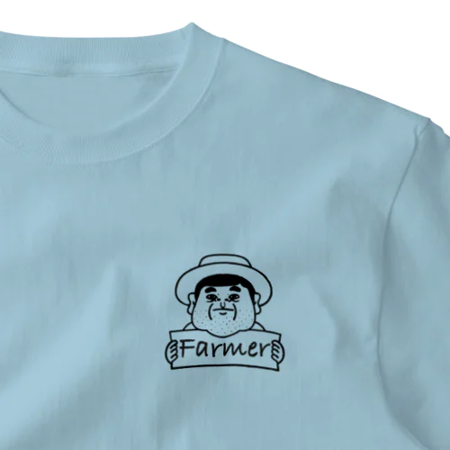 Farmer -農家のおじさん- ワンポイントTシャツ