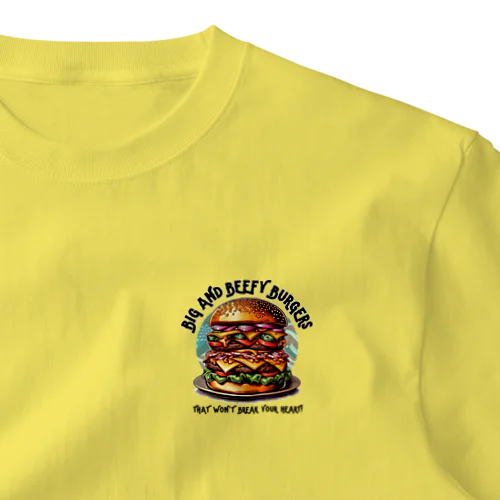 あなたを満足させるバーガーを! One Point T-Shirt