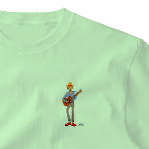 アイリーな人達／ギターの青年 ワンポイントTシャツ