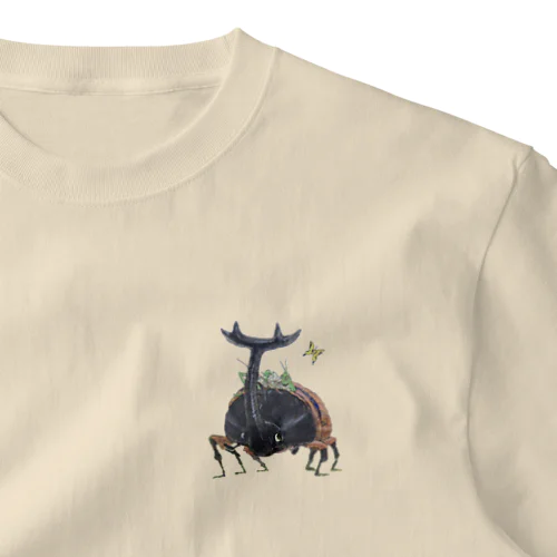 カブトムシたち ワンポイントTシャツ