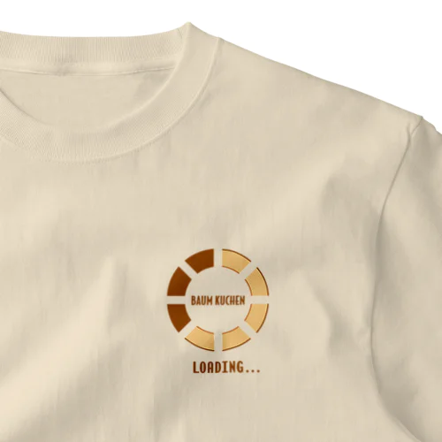 [☆★胸元] ローディングバウムクーヘン One Point T-Shirt
