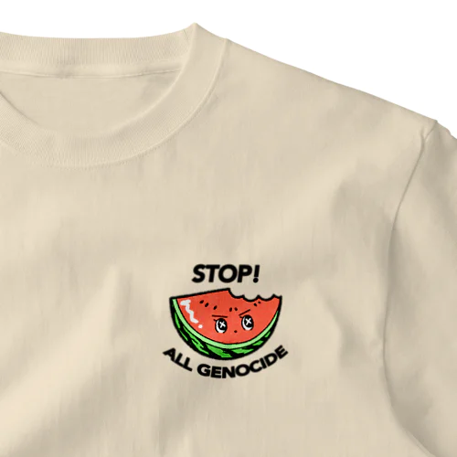 STOP!ALL GENOCIDE One Point T-Shirt