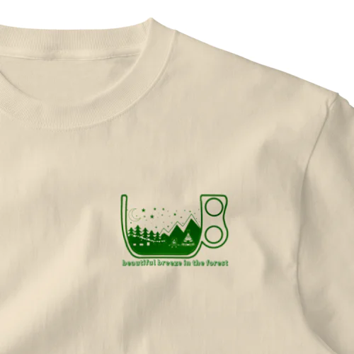 beautiful breeze in the forest  One Point T-Shirt