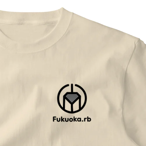 Fukuoka.rb（グレーロゴ） One Point T-Shirt