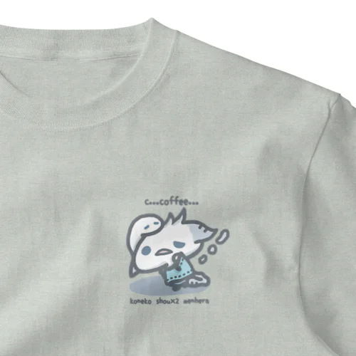 ちまっと「…ねむ…」 ワンポイントTシャツ