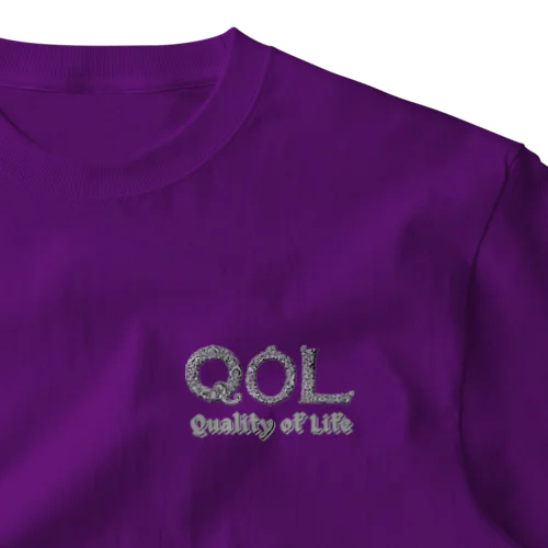 QOL (Quality of Life) (34) One Point T-Shirt