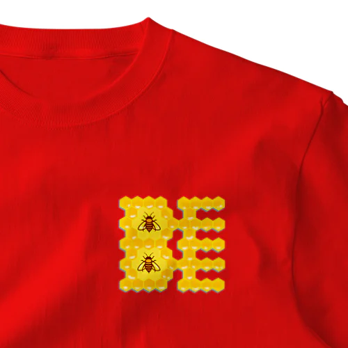 ハニカム構造(BEE） One Point T-Shirt