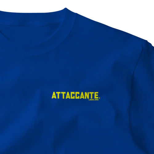 サッカースタイル　”ATTACCANTE” One Point T-Shirt