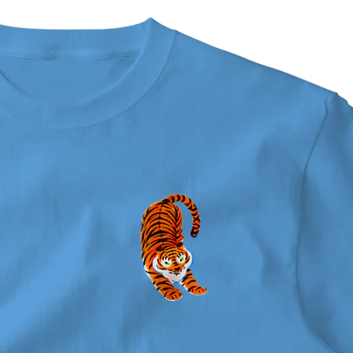 トラちゃん（のびのび〜爪とぎ） One Point T-Shirt