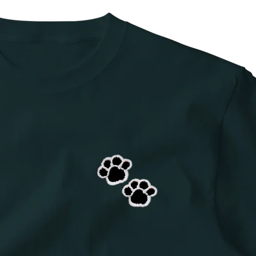 ワンポイント肉球🐾 One Point T-Shirt
