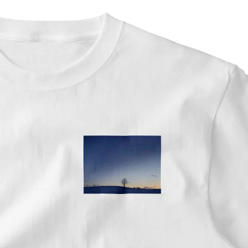 ‏‎SUNSET16:38Jan One Point T-Shirt