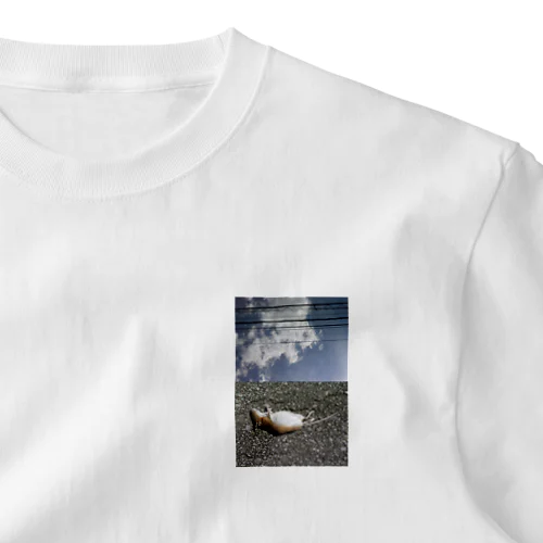 死とその上空：カヤネズミ ワンポイントTシャツ