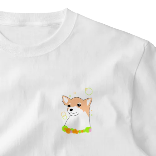 チワワ癒し犬 One Point T-Shirt