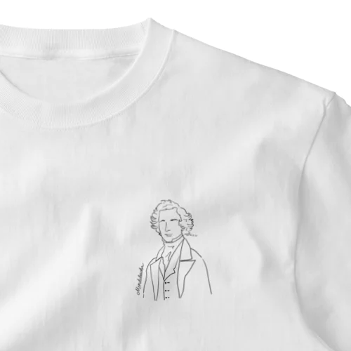 Mendelssohn ワンポイントTシャツ