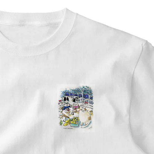 CatChips森のカフェ One Point T-Shirt