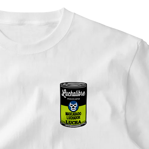 CANNED LUCHA#UNO ワンポイントTシャツ