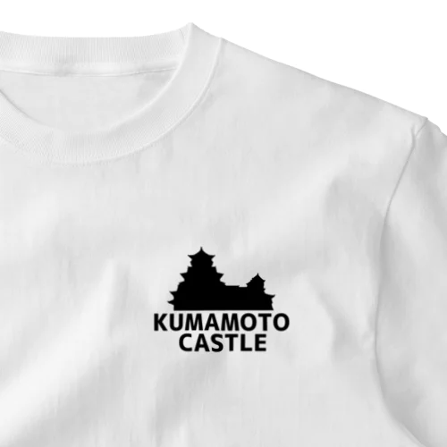 熊本城　KUMAMOTO CASTLE ワンポイントTシャツ