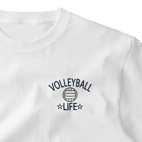 バレーボール(volleyball)アイテム・デザイン・チームTシャツ・クラブTシャツ・排球・はいきゅう・得点・ボール・選手・ポジション・部活・スポーツ・シンプル・かっこいい・かわいい・チームワーク ワンポイントTシャツ