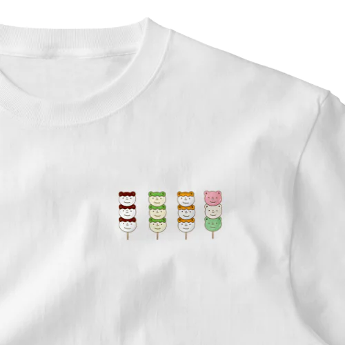 テカクマ【だんごーず】 ワンポイントTシャツ