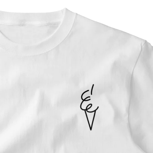 シンプルice（左胸） One Point T-Shirt