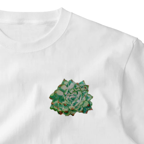 多肉植物 ワンポイントTシャツ