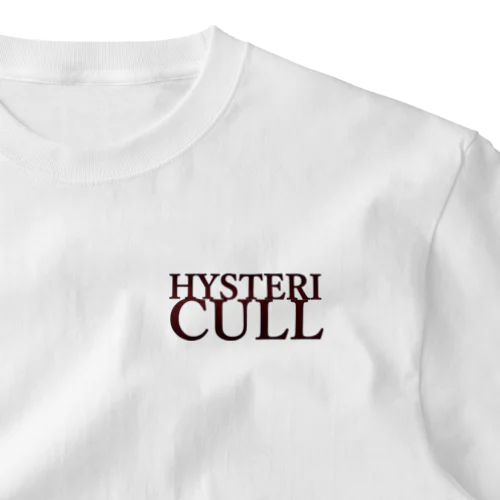 「HYSTERI-CULL」（文字だけ）※募金中※ ワンポイントTシャツ