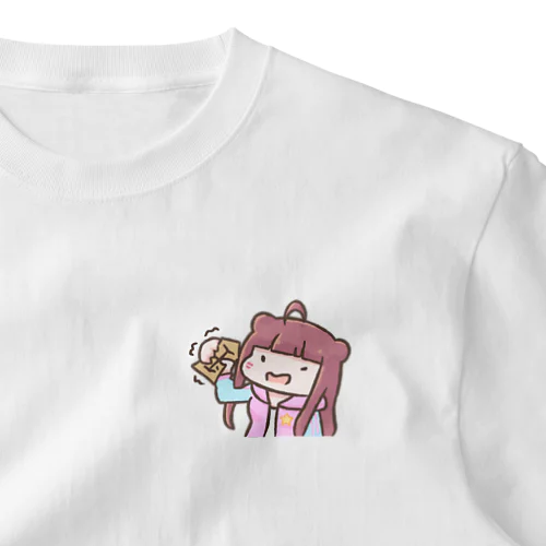飛車を握りつぶす綾ちゃん One Point T-Shirt