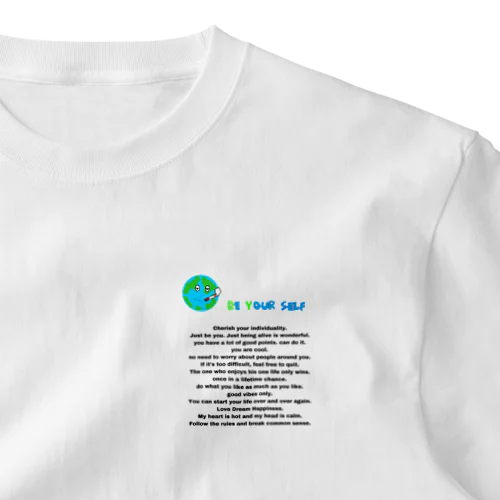 Earth Tシャツ ワンポイントTシャツ