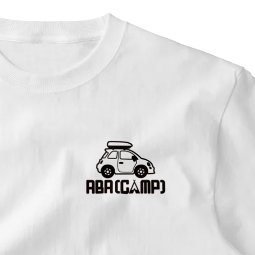 ABA[CAMP]（黒ロゴ） ワンポイントTシャツ