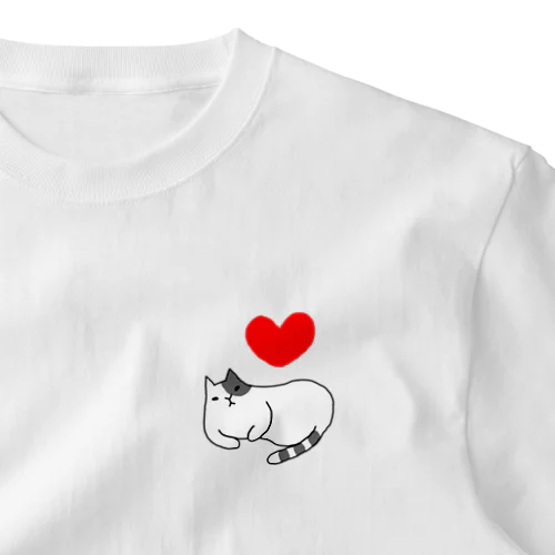 l  love ねこ One Point T-Shirt