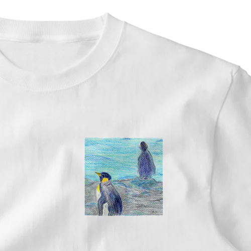 ラピス島ペンギン ワンポイントTシャツ