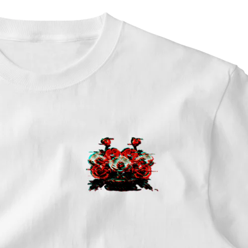 POPPY_GLITCH ワンポイントTシャツ