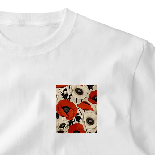 simple opium ワンポイントTシャツ