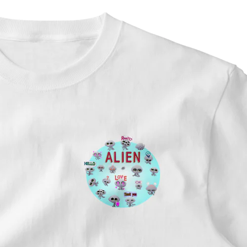 ALIEＮ　エイリアンデザイン One Point T-Shirt