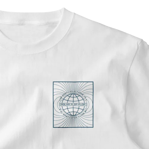 地磁気逆転 One Point T-Shirt