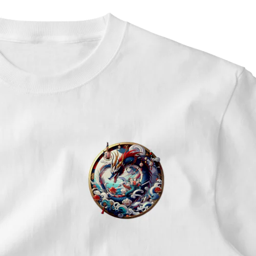 龍✨ ワンポイントTシャツ